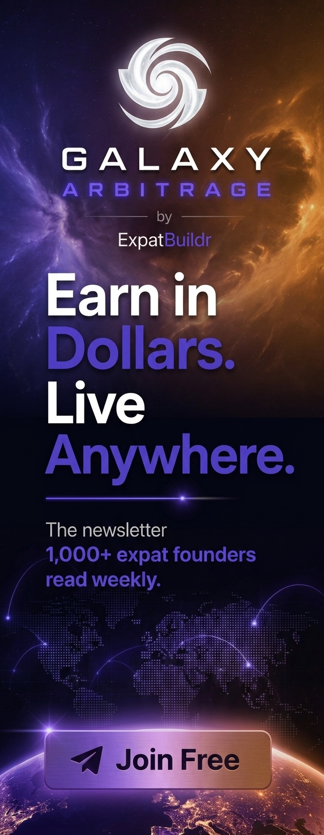 Join the Galaxy Arbitrage Newsletter