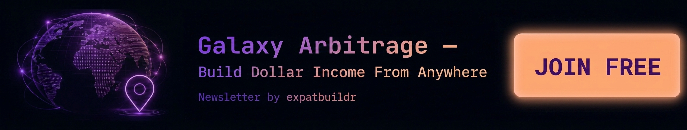Join the Galaxy Arbitrage Newsletter